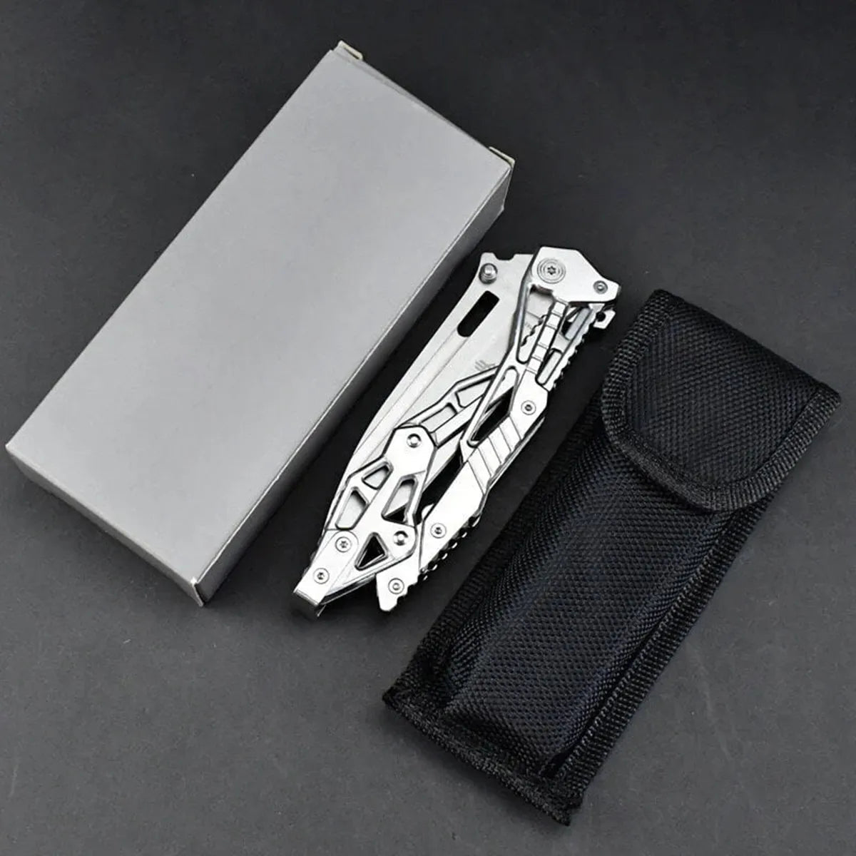 🌲2026 Holiday Special Price 🔥Mechanical Armor Magic Folding Knife - GS32